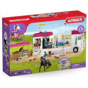 Schleich Horse Club Transporter Set with 3 Horses