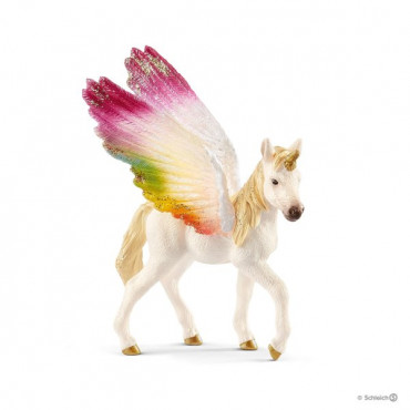 Winged Rainbow Unicorn Foal