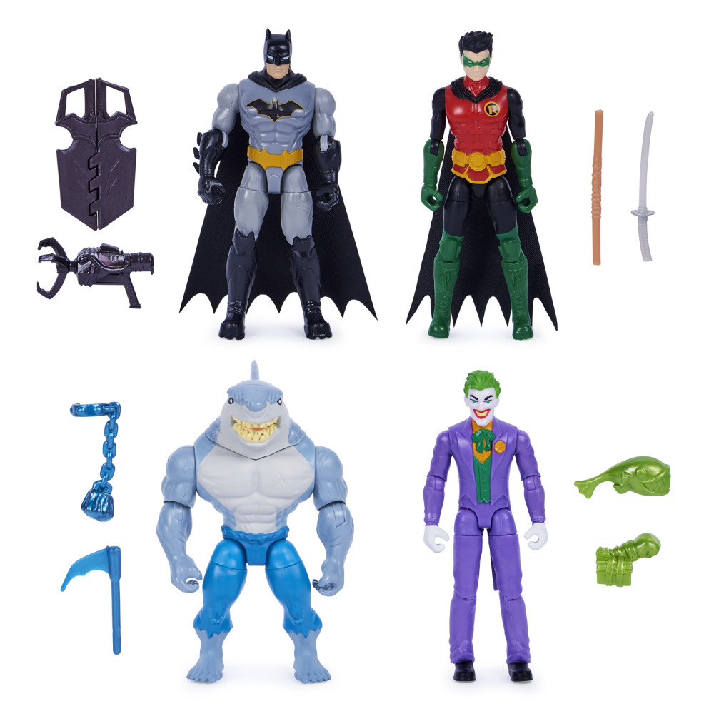 DC Comics 4 Figure 4 Pack (Batman) Asst"