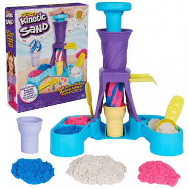 KINETIC SAND Soft Serve Station