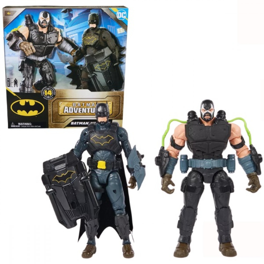 12 Batman VS Pack- Batman & Bane"