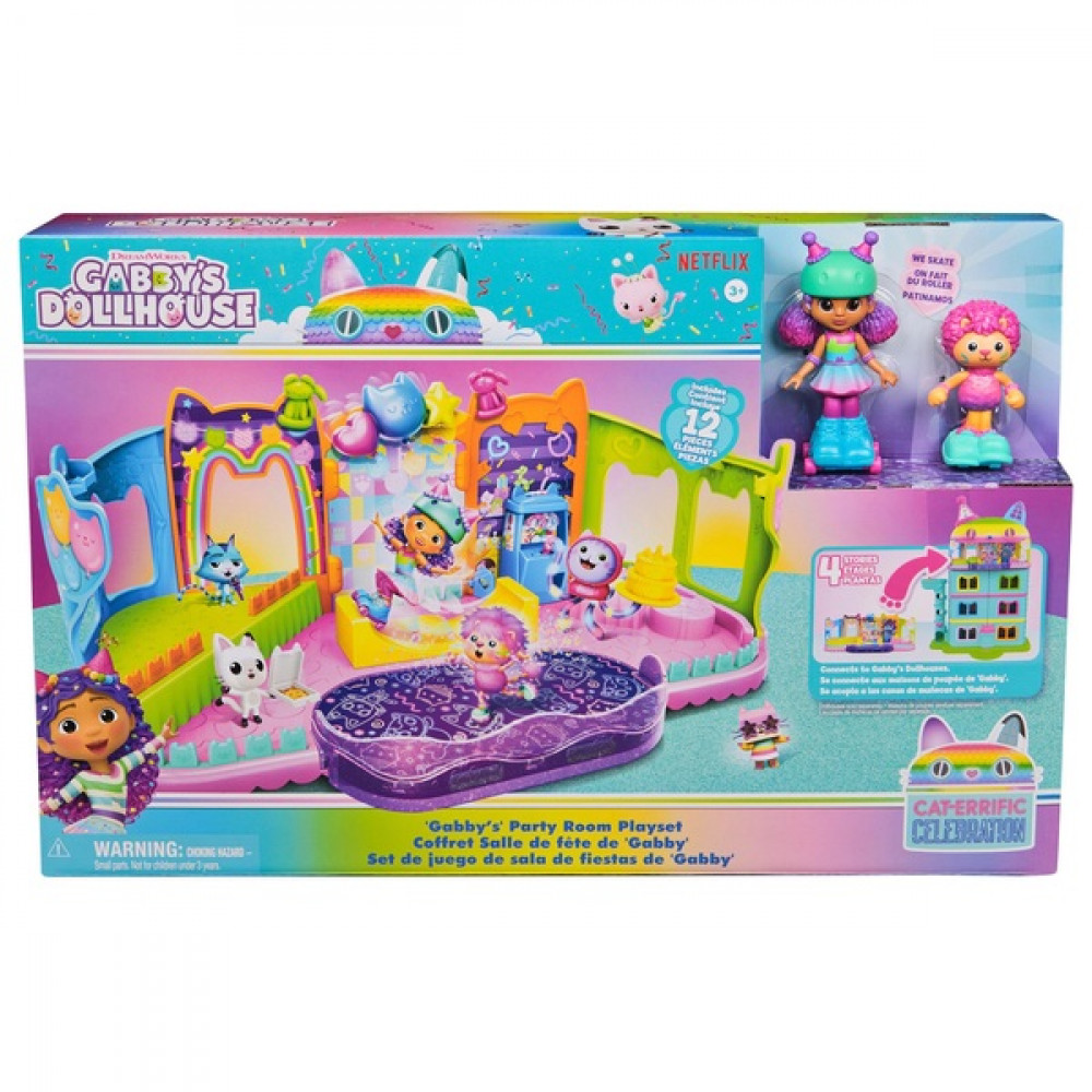 Gabbys Party Room Playset