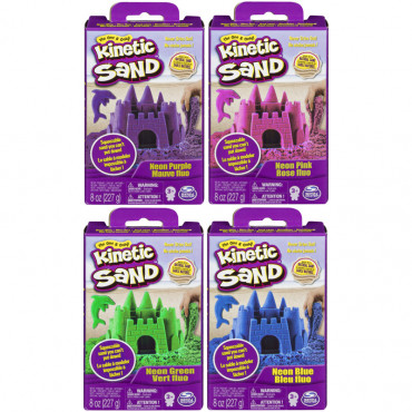 Kinetic Sand 80Z Neon Box Asst