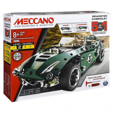 Meccano Road Vehicle With Pull Back Motor