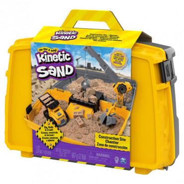 KINETIC SAND CONSTRUCTION SANDBOX