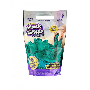 2LB TWINKLY TEAL SHIMMER SAND