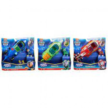 PAW AQUA THEMED VEHICLE ASST