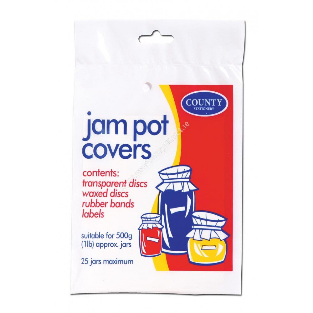 Jam Pot Cover 1Lb Pk 24