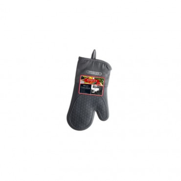 OVEN GLOVE SILICONE GREY 13IN