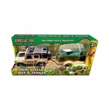 Dino Rescue Team Vehicle W/Dino Box Trailer