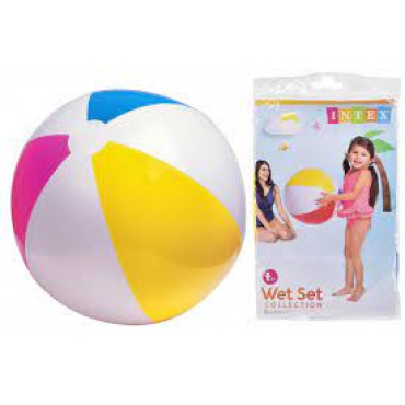 20 Glossy Panel Beach Ball In Polybag"