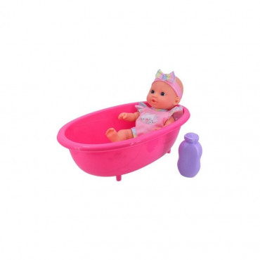 DOLL WITH BATH TUB