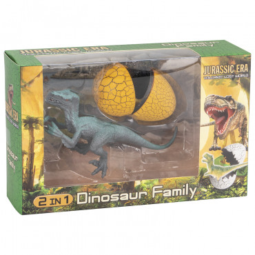 DINOSAUR FAMILY IN EGG ASST