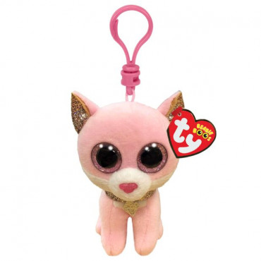 Fiona Cat Mini Boo Key Clip