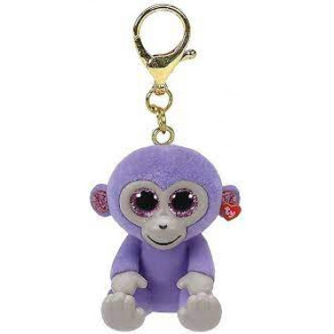 Grapes Monkey Mini Boo Key Clip