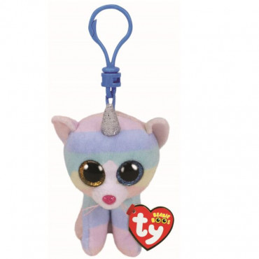 Ty Heather Cat W/Horn Boo Key Ring