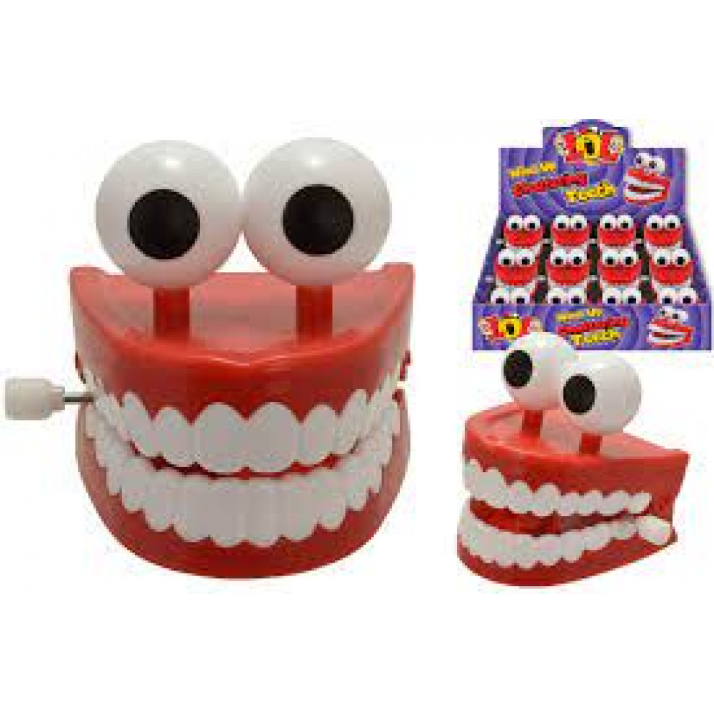 Wind Up Chattering Teeth (Large) In Display Box
