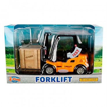 2 PLAY DIE CAST FORKLIFT W LIGHT N SOUND