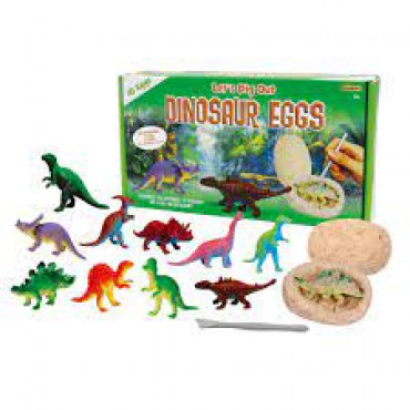 DINOWORLD FOSSIL EXCAVATION EGG W8 DINOSAURS