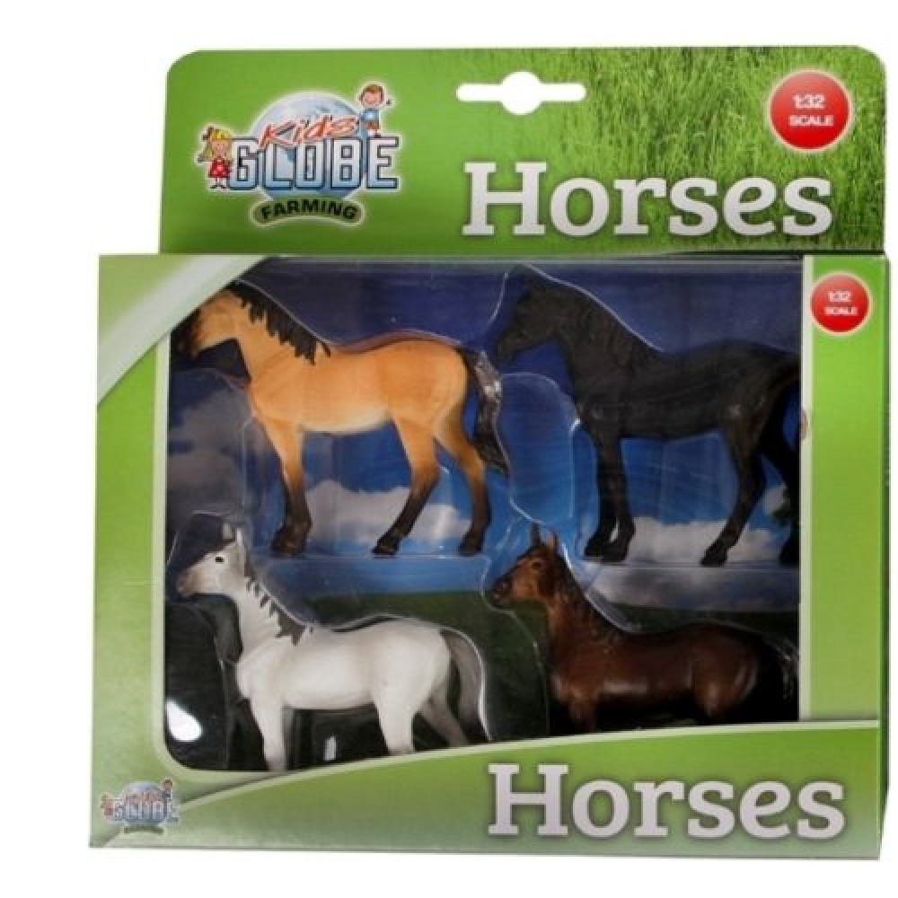 Farming Horses 4Pcs
