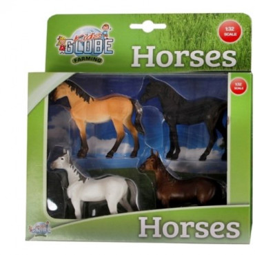 Farming Horses 4Pcs