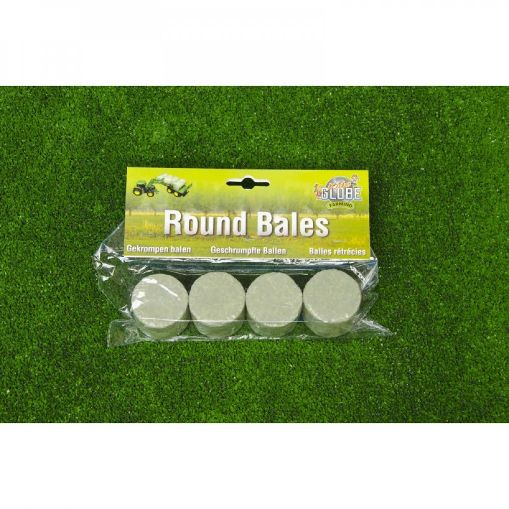Silage Bales Set 4 Round