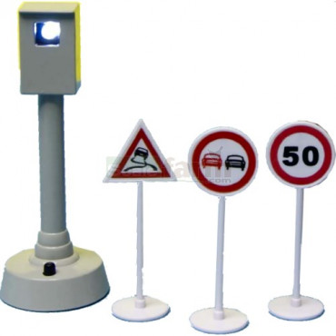 Flash Cam W-3 Traffic Signs