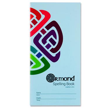 Ormond Spelling 48P Notebook 20X10Cm