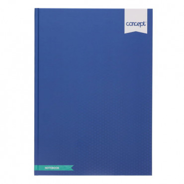 Hardcover Notebook Blue A4 160pg