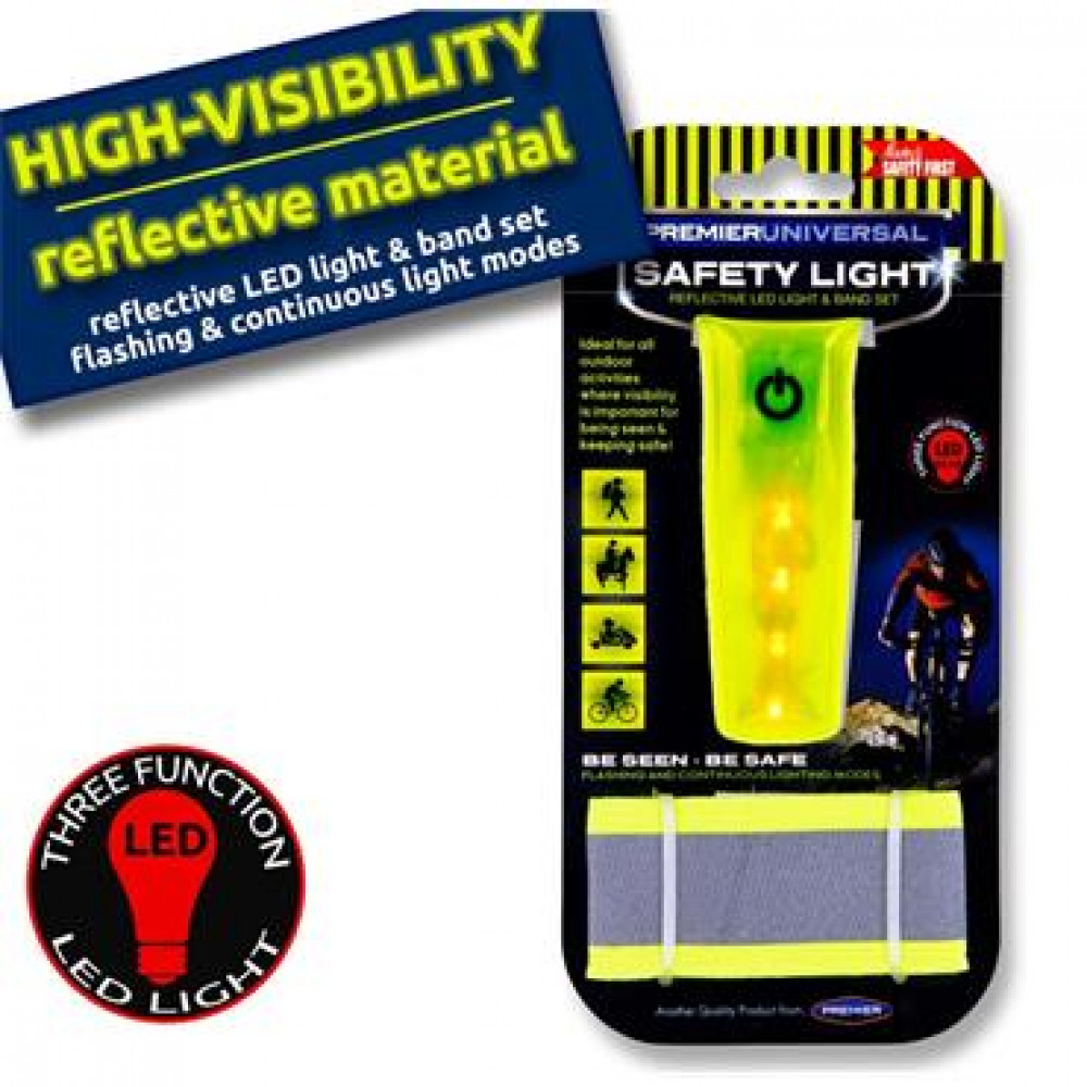 Hi-viz Reflective Bicycle Safety Light Set