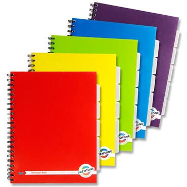 A4 250Pg Pp 5 Subject Project Book 5 Asst