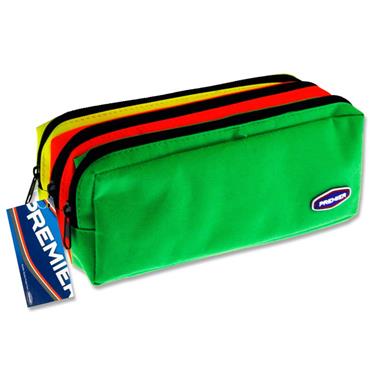 Pencil Case 3 Pocket 3 Colour