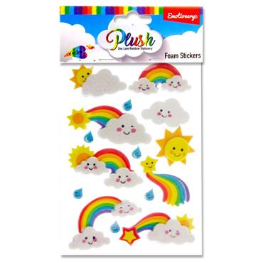 Emotionery 3D Foam Stickers  Rainbow