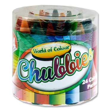 Super Chubbies Crayons Pk24