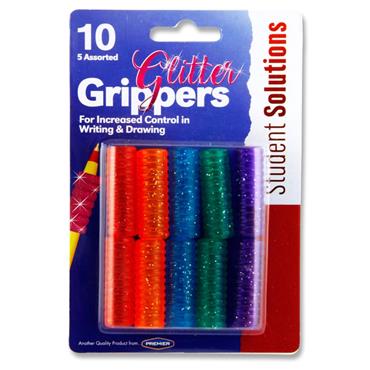 Card 10 Glitter Grippers