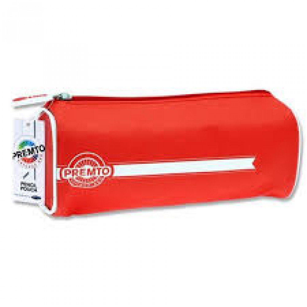 Rectangular Pencil Pouch Ketchup Red