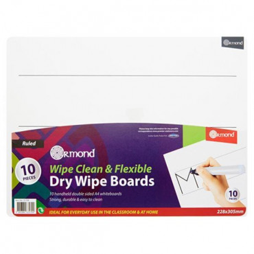 Ormond Dry Erase Boards Set Of 10 Line