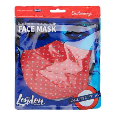 Three Layers Fabric Face Mask Polka Dot