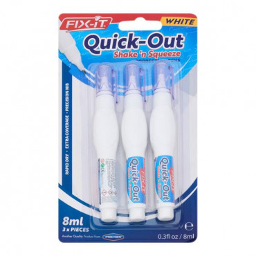 Pkt 3x8ml Shake 'n Squeeze Correction Pens
