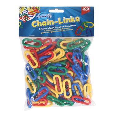 Clever Kidz 100pcs Chain Links