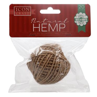 ICON CRAFT NATURAL HEMP 20M