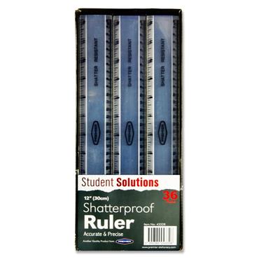 Ruler 12In Shatterproof