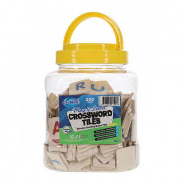 Play And Learn Crossword Tiles