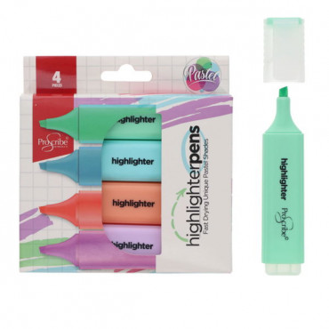 Pastel Highlighters 4pc