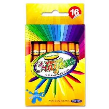 Wax Crayons Pk 16