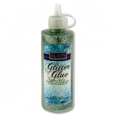 Glitter Glue Silver