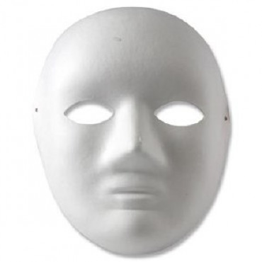 Children Mask White Single