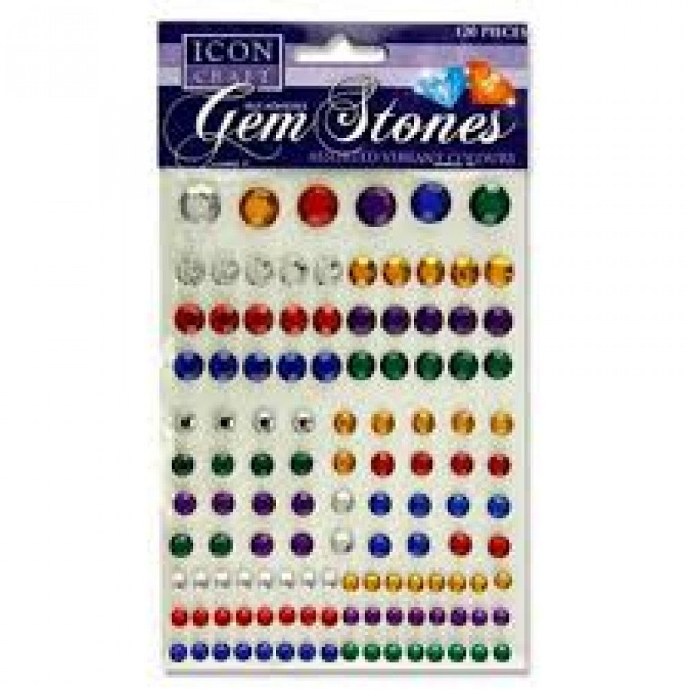 Gem Stones Self Adhesive Assorted
