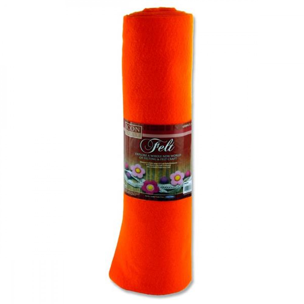 FELT ROLL ORANGE 45CMX5M