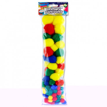 Pom Poms Ass 100Pk